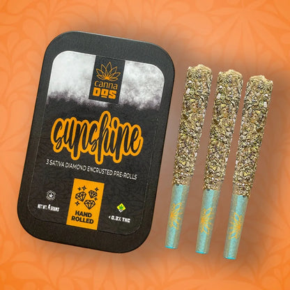 Diamond Encrusted Trop Cherry Pre-Rolls - 3 Pack
