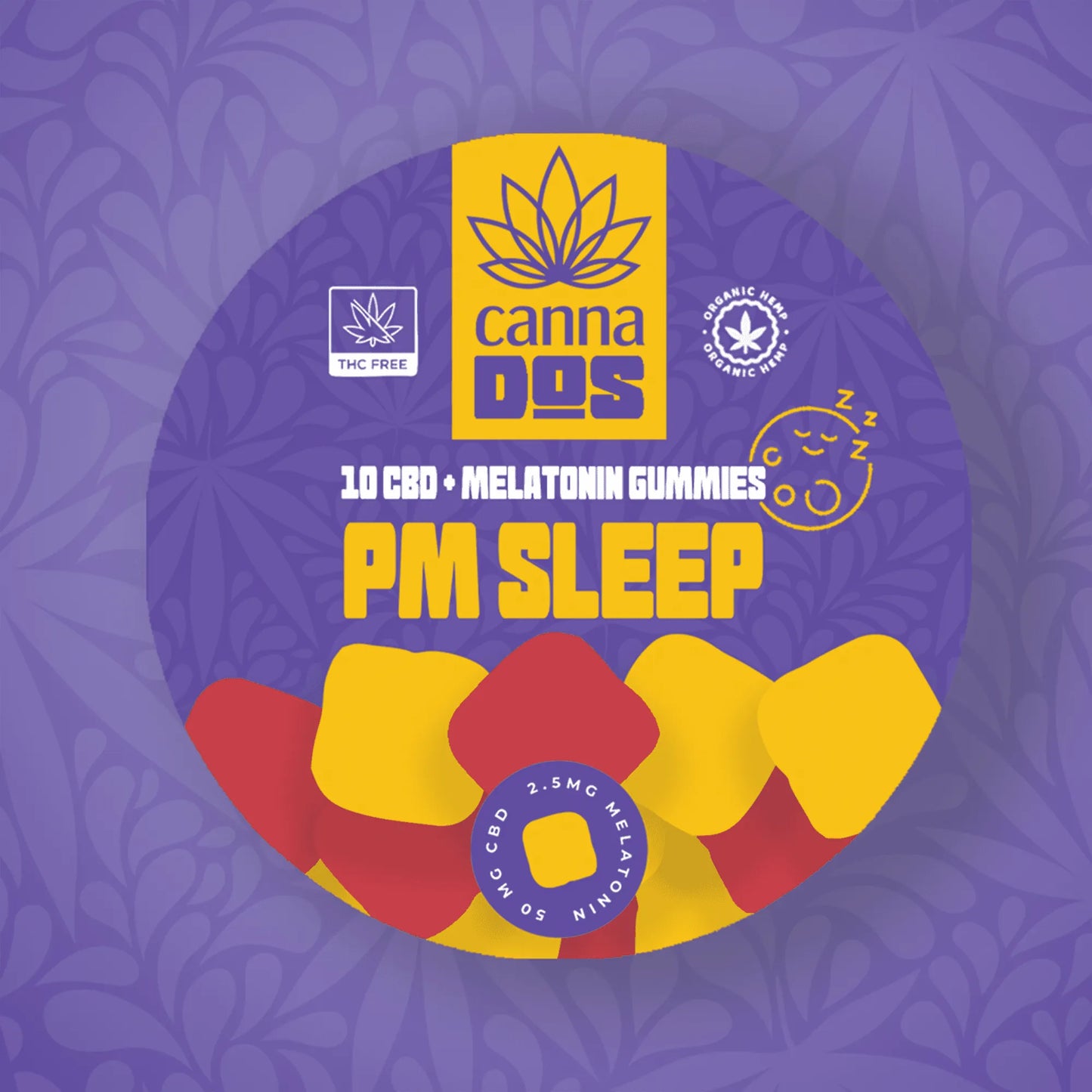 Canna Dos CBD PM Sleep Gummies